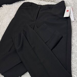 Tribal Classic Black Straight Leg Trousers